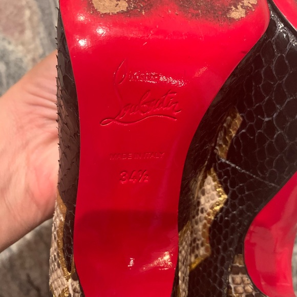 Christian Louboutin Python - Picture 4 of 6